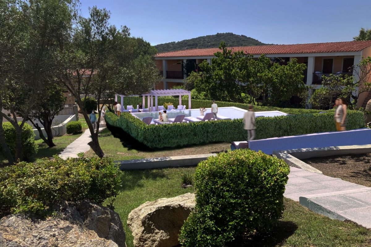 Felix Hotels_Costa Serena_Piscina render