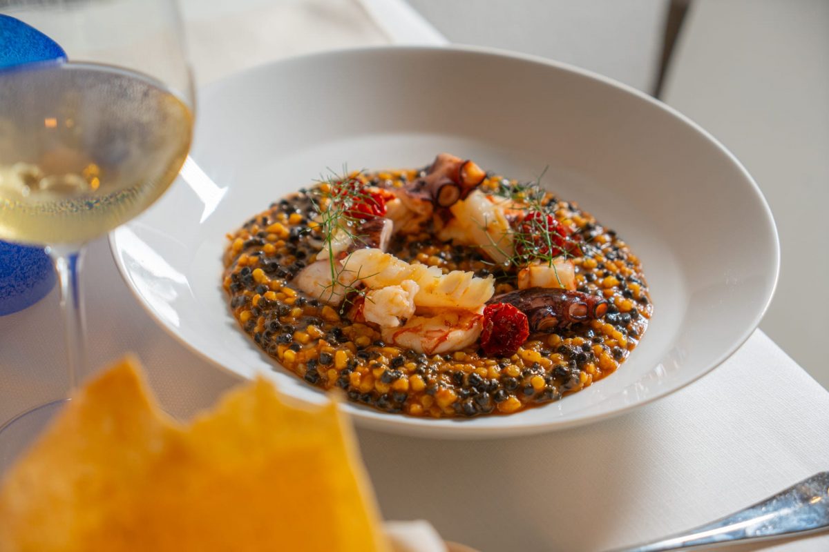 Felix Hotels_Porto San Paolo_Felix Bistrot_Fregola bicolore ai frutti di mare